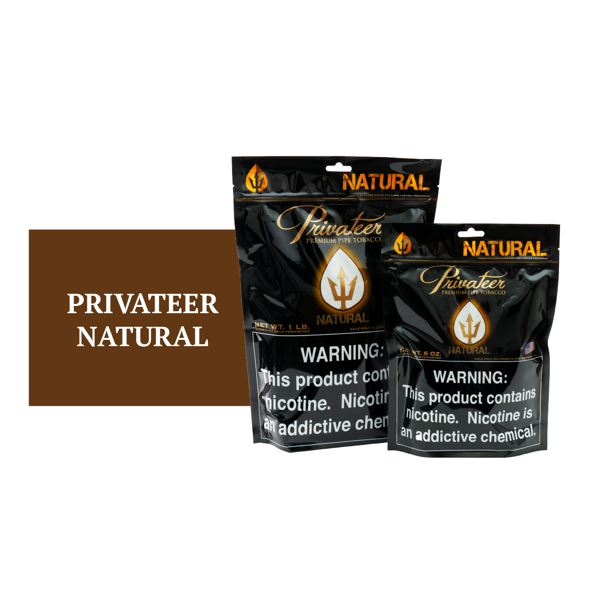 Privateer Natural bags.